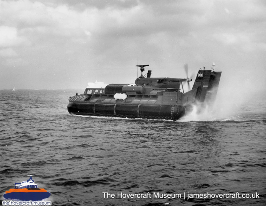 SRN6 with the Royal Navy -   (submitted by The Hovercraft Museum Trust).
